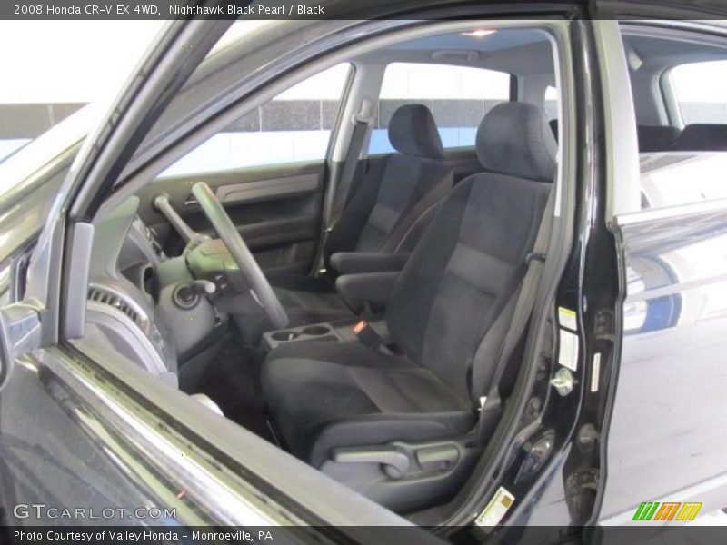 Nighthawk Black Pearl / Black 2008 Honda CR-V EX 4WD
