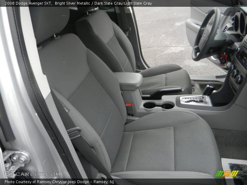 Bright Silver Metallic / Dark Slate Gray/Light Slate Gray 2008 Dodge Avenger SXT