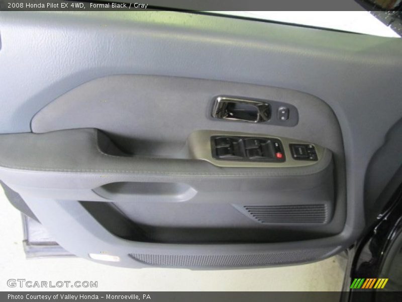 Formal Black / Gray 2008 Honda Pilot EX 4WD