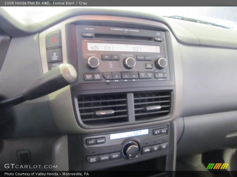 Formal Black / Gray 2008 Honda Pilot EX 4WD