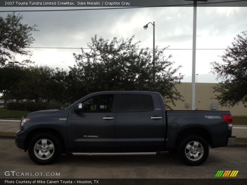 Slate Metallic / Graphite Gray 2007 Toyota Tundra Limited CrewMax