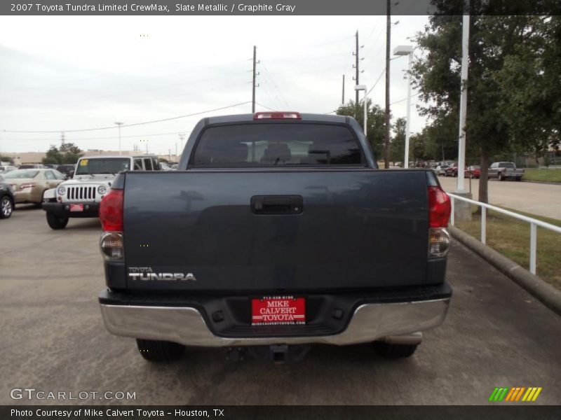 Slate Metallic / Graphite Gray 2007 Toyota Tundra Limited CrewMax