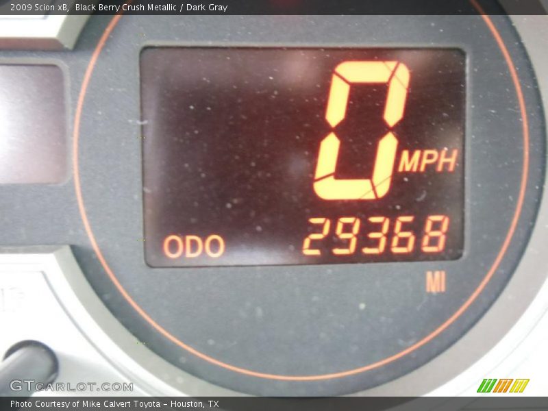 Black Berry Crush Metallic / Dark Gray 2009 Scion xB