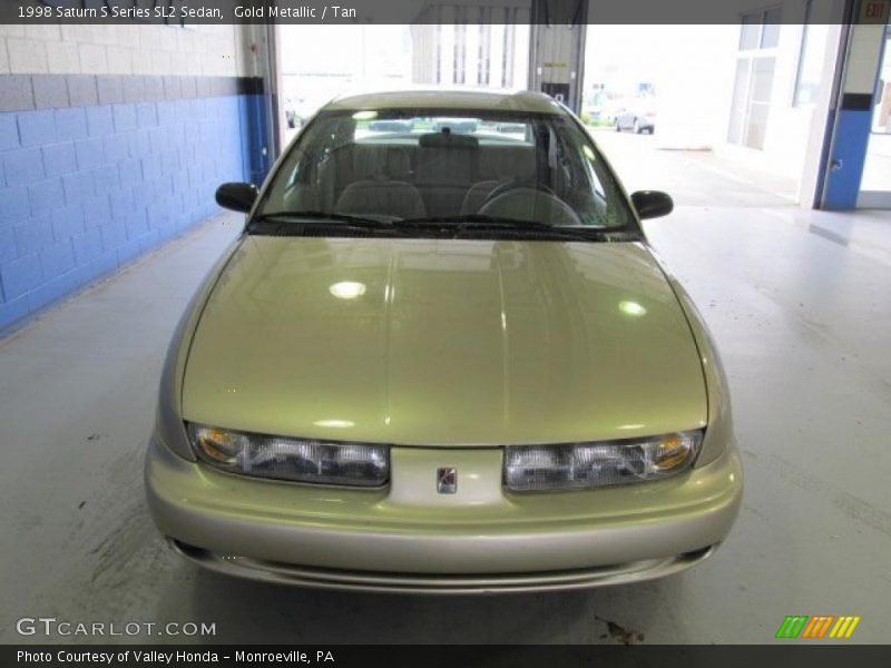 Gold Metallic / Tan 1998 Saturn S Series SL2 Sedan