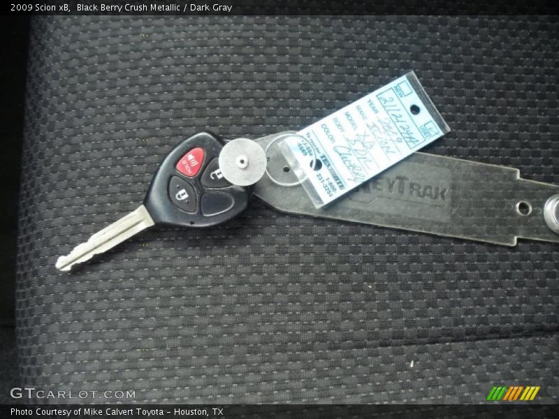 Black Berry Crush Metallic / Dark Gray 2009 Scion xB