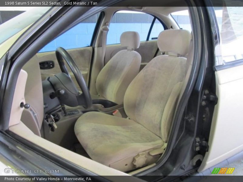 Gold Metallic / Tan 1998 Saturn S Series SL2 Sedan
