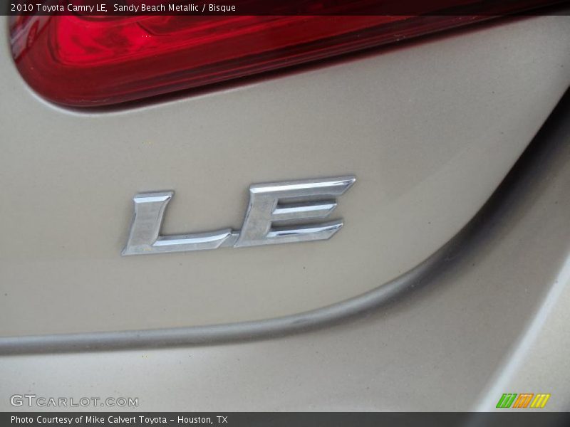 Sandy Beach Metallic / Bisque 2010 Toyota Camry LE