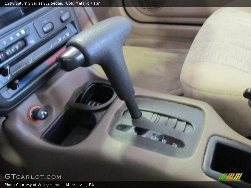 Gold Metallic / Tan 1998 Saturn S Series SL2 Sedan
