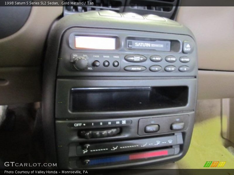 Gold Metallic / Tan 1998 Saturn S Series SL2 Sedan