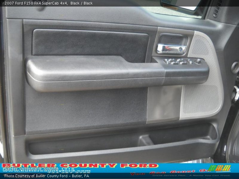 Black / Black 2007 Ford F150 FX4 SuperCab 4x4
