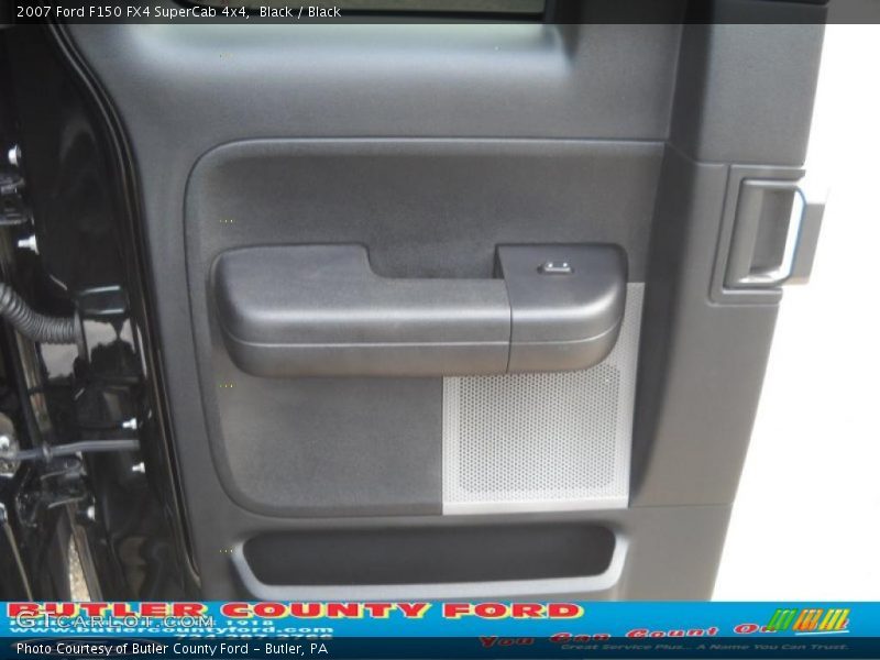 Black / Black 2007 Ford F150 FX4 SuperCab 4x4
