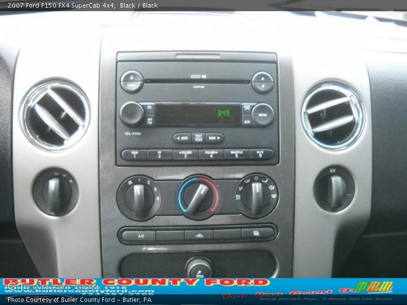 Black / Black 2007 Ford F150 FX4 SuperCab 4x4