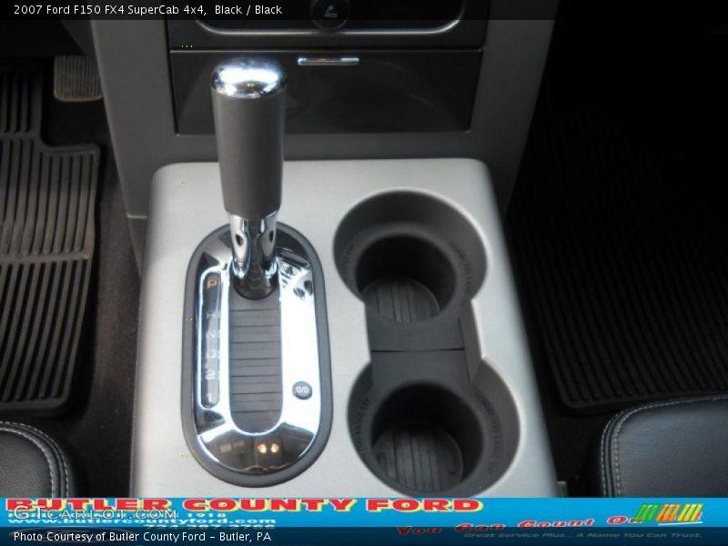 Black / Black 2007 Ford F150 FX4 SuperCab 4x4