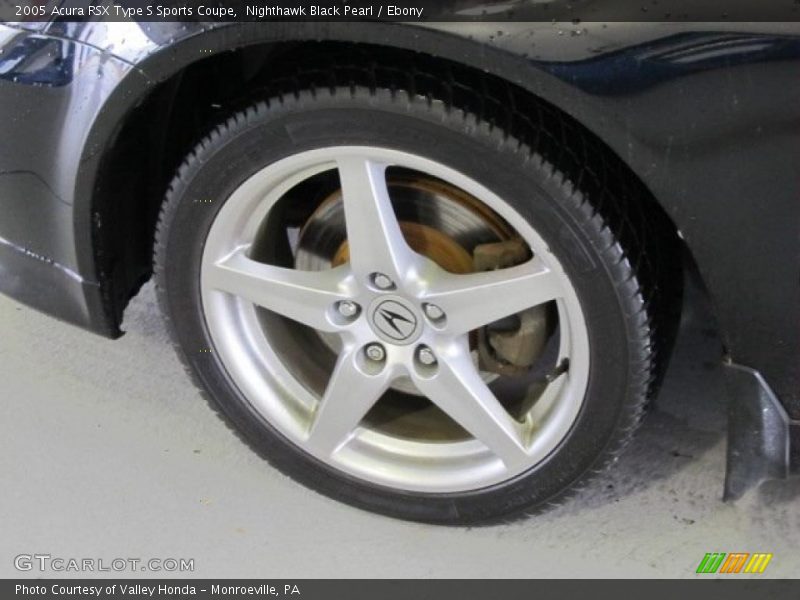 Nighthawk Black Pearl / Ebony 2005 Acura RSX Type S Sports Coupe