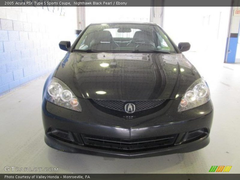 Nighthawk Black Pearl / Ebony 2005 Acura RSX Type S Sports Coupe