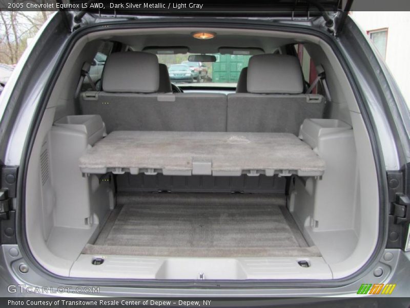 Dark Silver Metallic / Light Gray 2005 Chevrolet Equinox LS AWD