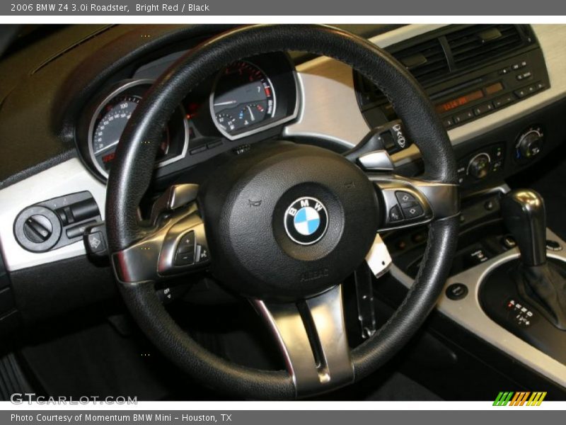 Bright Red / Black 2006 BMW Z4 3.0i Roadster