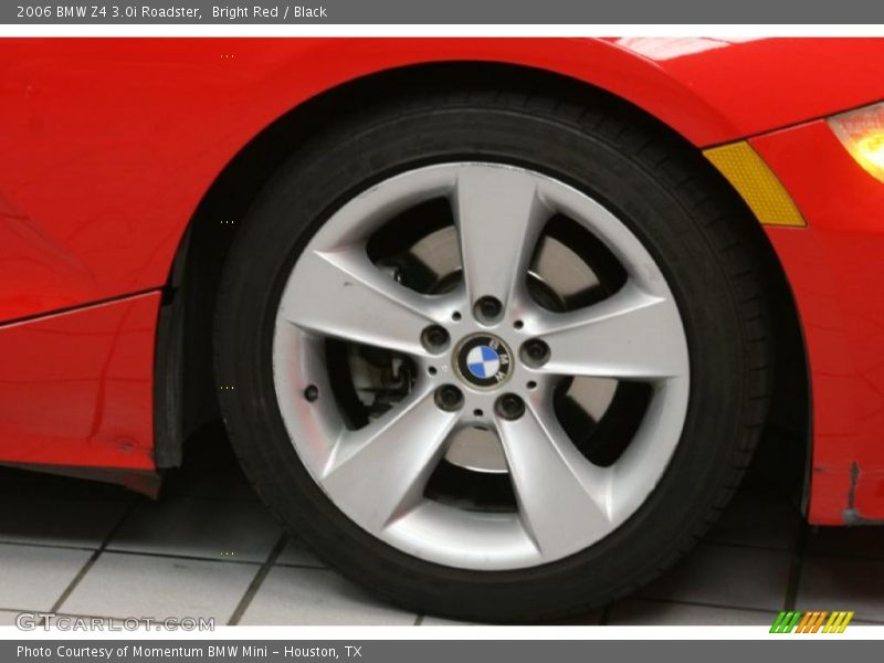 Bright Red / Black 2006 BMW Z4 3.0i Roadster