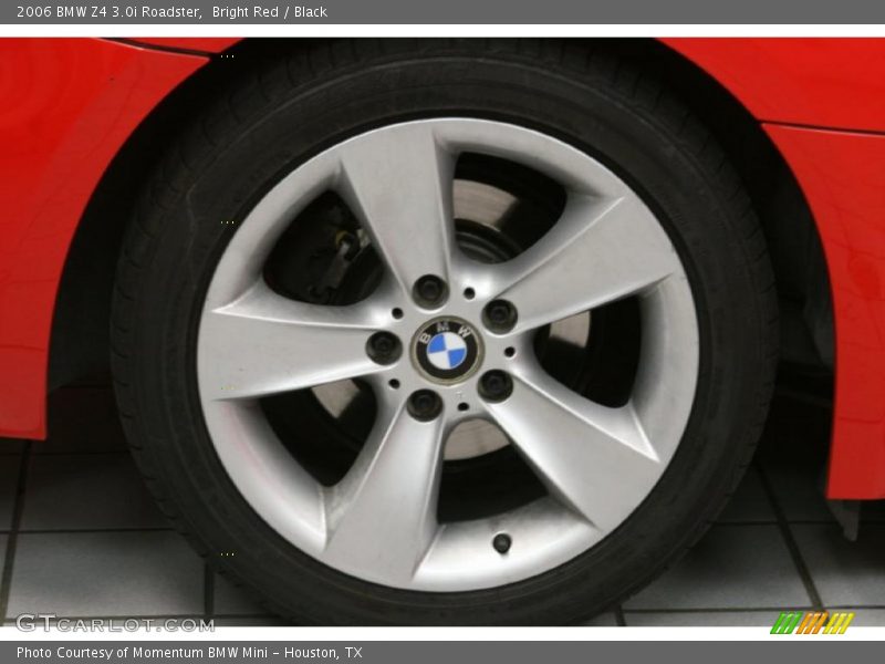 Bright Red / Black 2006 BMW Z4 3.0i Roadster