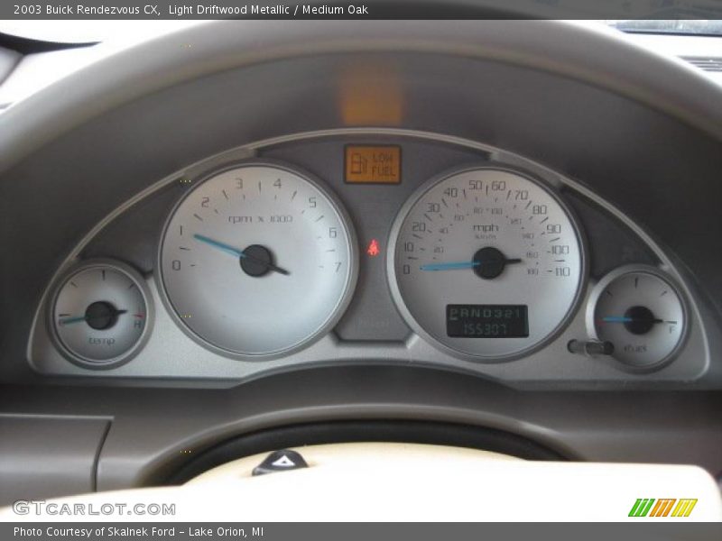 Light Driftwood Metallic / Medium Oak 2003 Buick Rendezvous CX