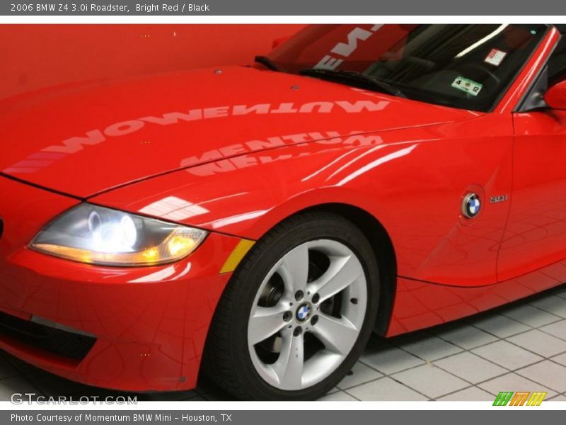 Bright Red / Black 2006 BMW Z4 3.0i Roadster