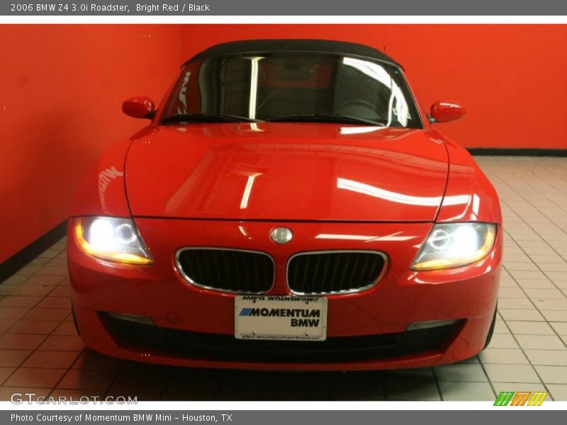 Bright Red / Black 2006 BMW Z4 3.0i Roadster