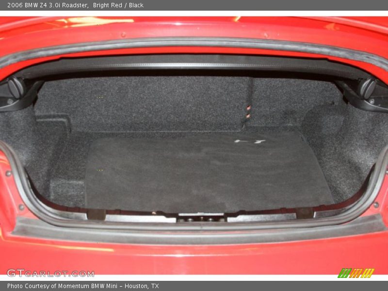 Bright Red / Black 2006 BMW Z4 3.0i Roadster