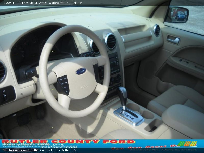 Oxford White / Pebble 2005 Ford Freestyle SE AWD