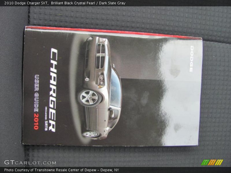 Brilliant Black Crystal Pearl / Dark Slate Gray 2010 Dodge Charger SXT