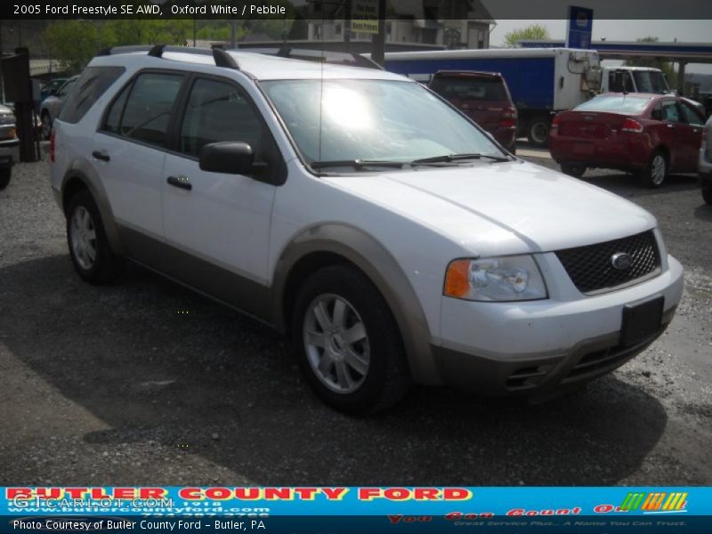 Oxford White / Pebble 2005 Ford Freestyle SE AWD