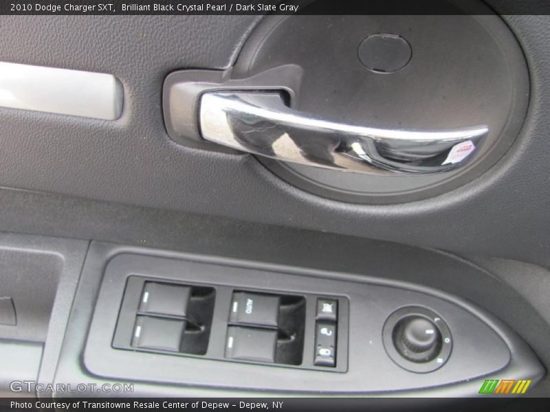 Brilliant Black Crystal Pearl / Dark Slate Gray 2010 Dodge Charger SXT