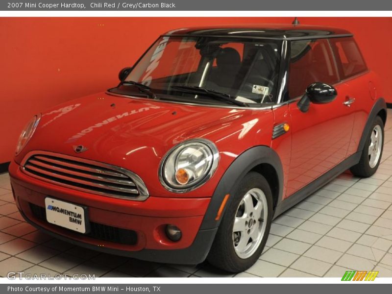 Chili Red / Grey/Carbon Black 2007 Mini Cooper Hardtop