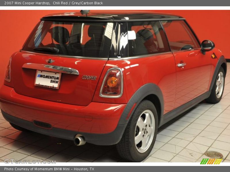 Chili Red / Grey/Carbon Black 2007 Mini Cooper Hardtop