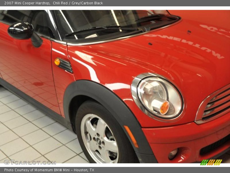 Chili Red / Grey/Carbon Black 2007 Mini Cooper Hardtop