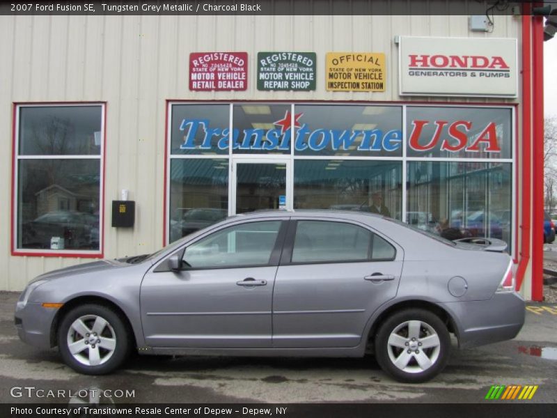 Tungsten Grey Metallic / Charcoal Black 2007 Ford Fusion SE