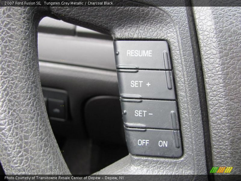 Tungsten Grey Metallic / Charcoal Black 2007 Ford Fusion SE