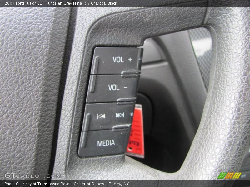 Tungsten Grey Metallic / Charcoal Black 2007 Ford Fusion SE