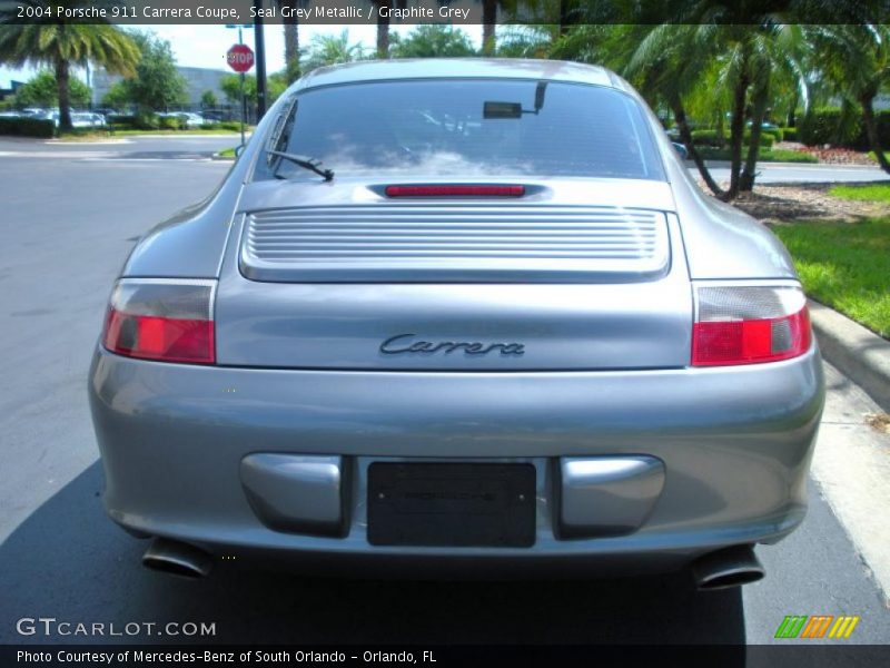 Seal Grey Metallic / Graphite Grey 2004 Porsche 911 Carrera Coupe