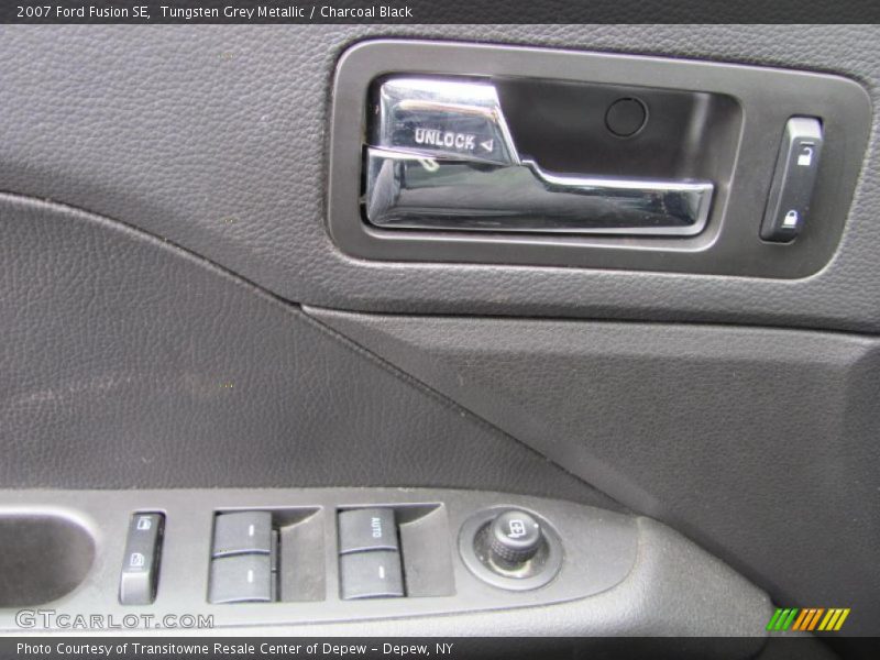 Tungsten Grey Metallic / Charcoal Black 2007 Ford Fusion SE