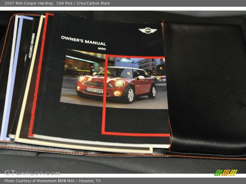 Chili Red / Grey/Carbon Black 2007 Mini Cooper Hardtop