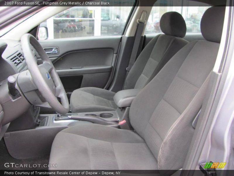 Tungsten Grey Metallic / Charcoal Black 2007 Ford Fusion SE