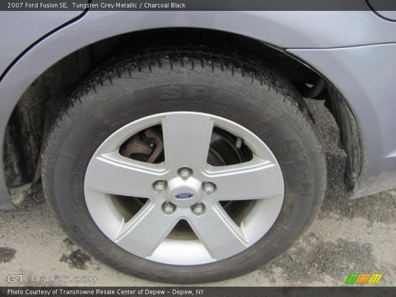 Tungsten Grey Metallic / Charcoal Black 2007 Ford Fusion SE