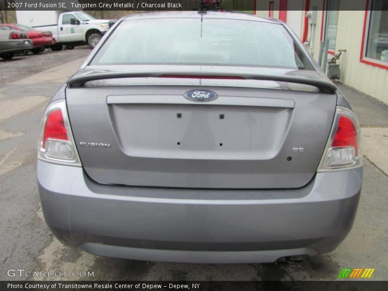 Tungsten Grey Metallic / Charcoal Black 2007 Ford Fusion SE