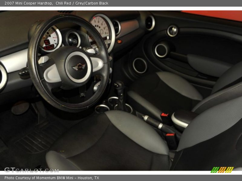 Chili Red / Grey/Carbon Black 2007 Mini Cooper Hardtop