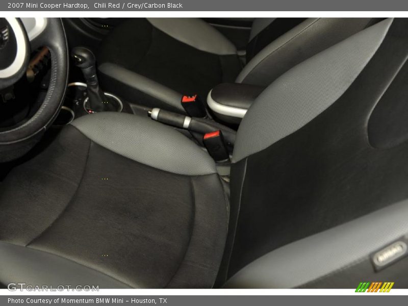 Chili Red / Grey/Carbon Black 2007 Mini Cooper Hardtop