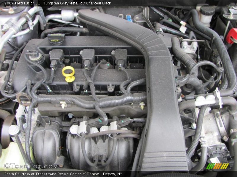 Tungsten Grey Metallic / Charcoal Black 2007 Ford Fusion SE