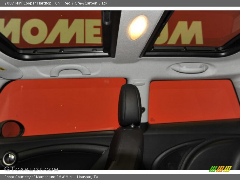 Chili Red / Grey/Carbon Black 2007 Mini Cooper Hardtop