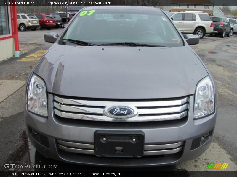 Tungsten Grey Metallic / Charcoal Black 2007 Ford Fusion SE