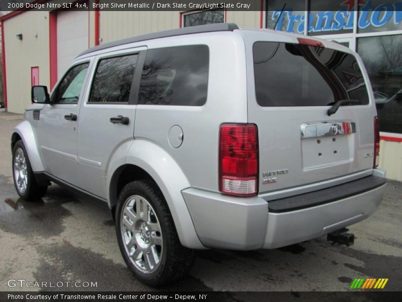 Bright Silver Metallic / Dark Slate Gray/Light Slate Gray 2008 Dodge Nitro SLT 4x4