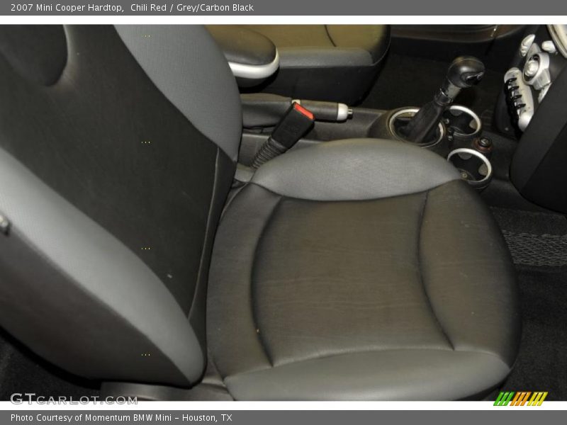 Chili Red / Grey/Carbon Black 2007 Mini Cooper Hardtop